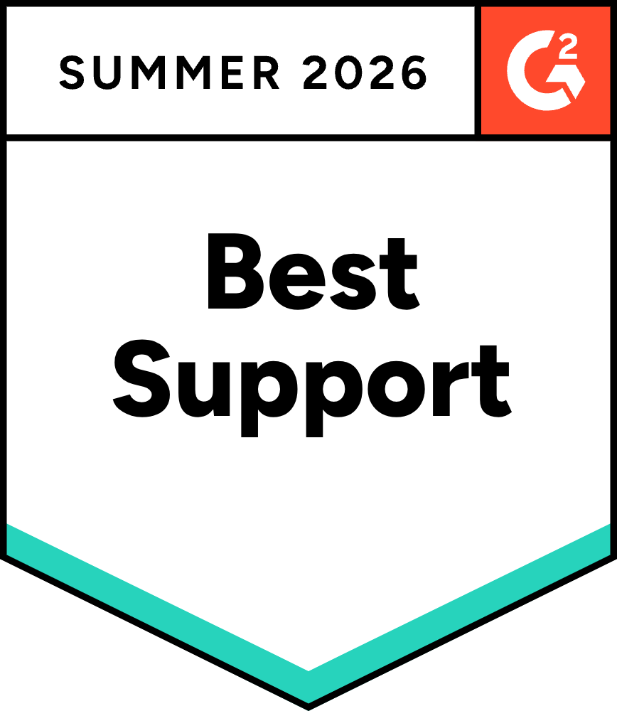 Best Support - Summer 2026- Ranked by G2